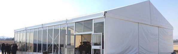 15m x 20m Glass Wall Glass Door commercial event tent