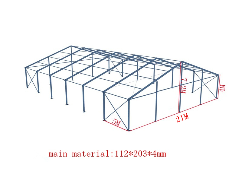 40 x 40 party tent