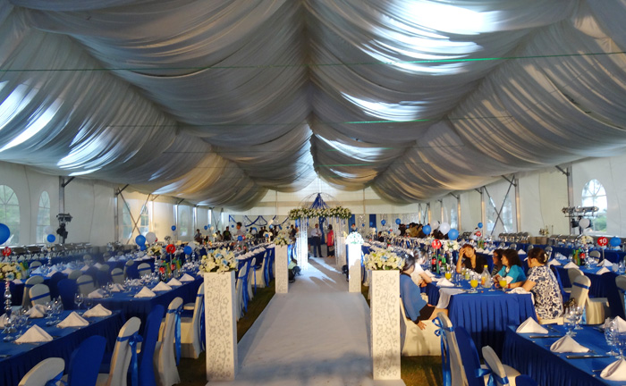 outdoor wedding Banquet party tent