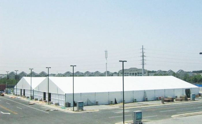 Large Outdoor Industrial Warehouse Storage Tent