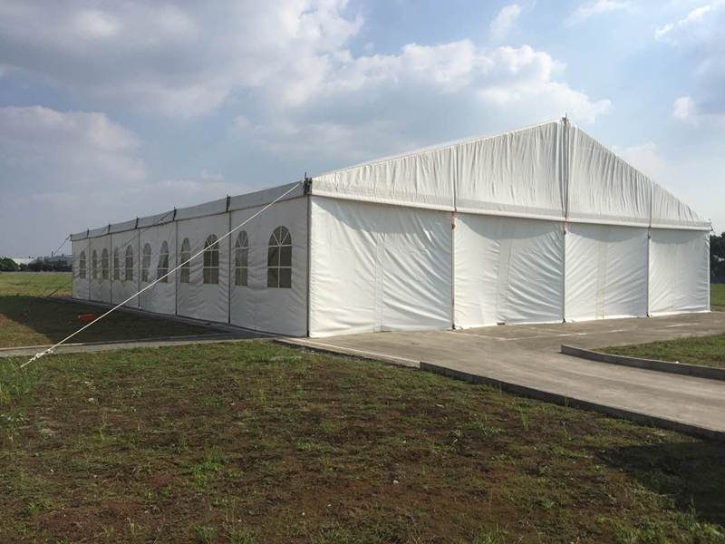 outdoor temporary storage tent