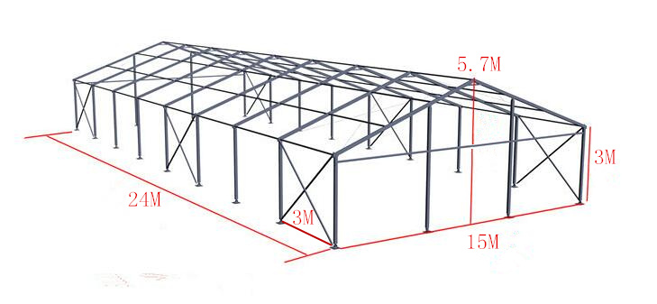 10x15 steel frame canopy