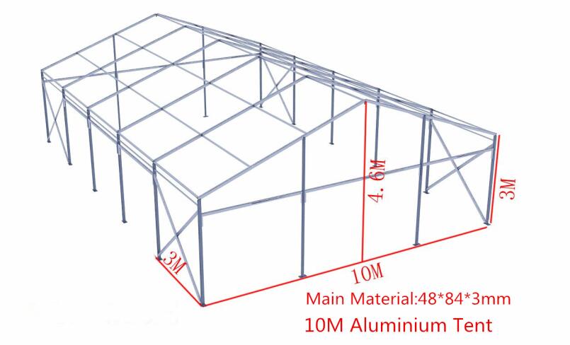 cheap aluminium marquee tent