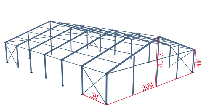 Aluminum frame Tent