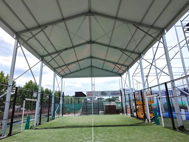 tennis court canopy 